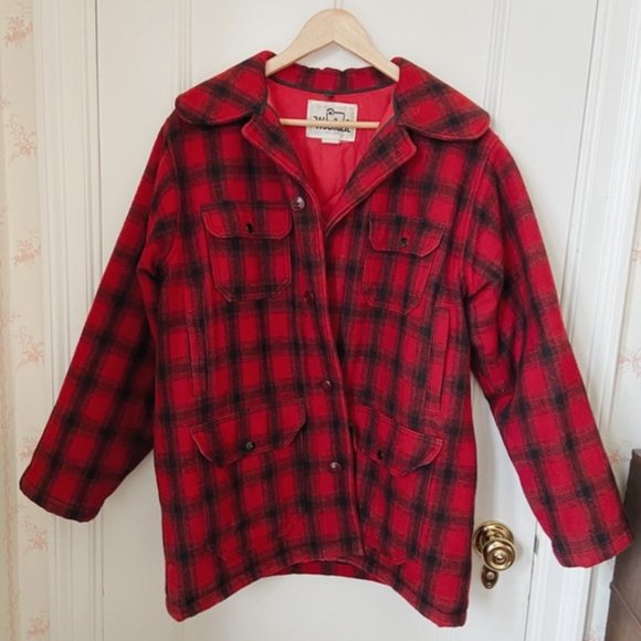 Woolrich Jackets & Blazers - Vintage Woolrich Buffalo Plaid Utility Jacket